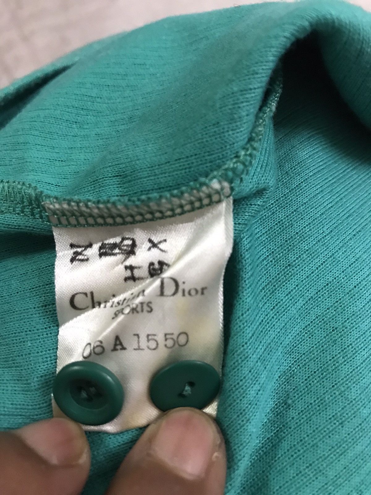 Christian Dior Monsieur × Dior Rare 90s Vintage Christian Dior Sports Polo Shirt Size US M / EU 48-50 / 2 - 6 Thumbnail