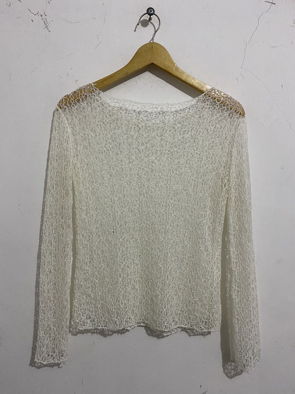 If Six Was Nine × KMRii × Le Grande Bleu (L.G.B.) Japanese Brand Uknown Knitted Meshtop Grunge Size US S / EU 44-46 / 1 - 2 Thumbnail