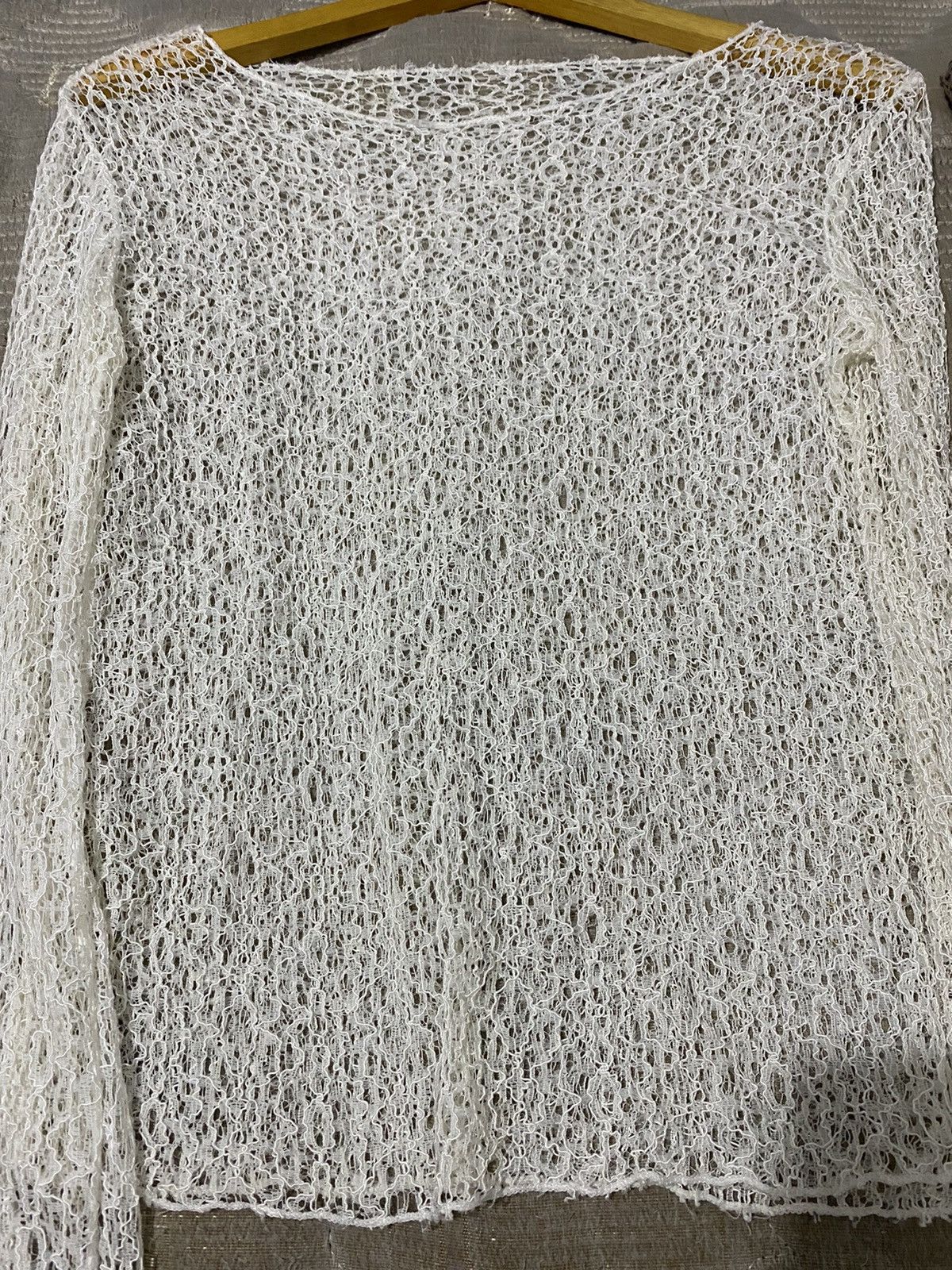 If Six Was Nine × KMRii × Le Grande Bleu (L.G.B.) Japanese Brand Uknown Knitted Meshtop Grunge Size US S / EU 44-46 / 1 - 5 Thumbnail
