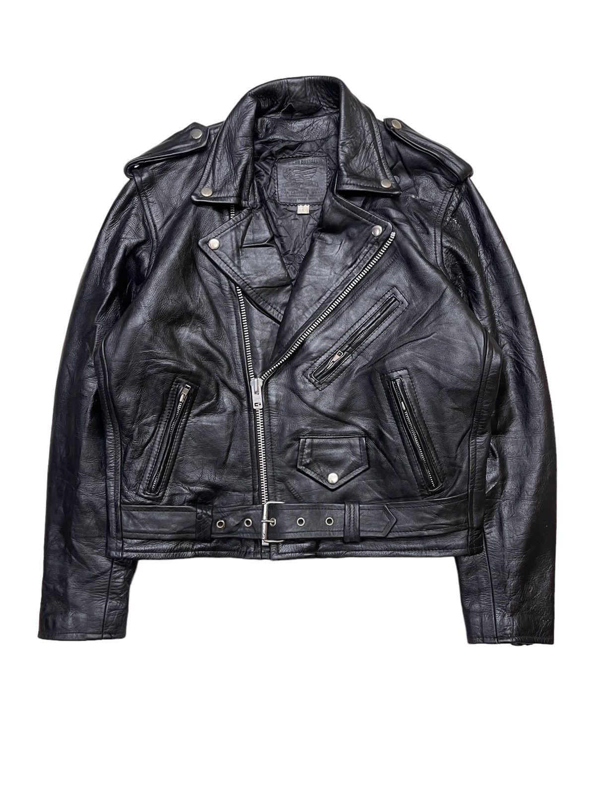 Vanson Leathers × Vintage American Nostalgia Black Leather
