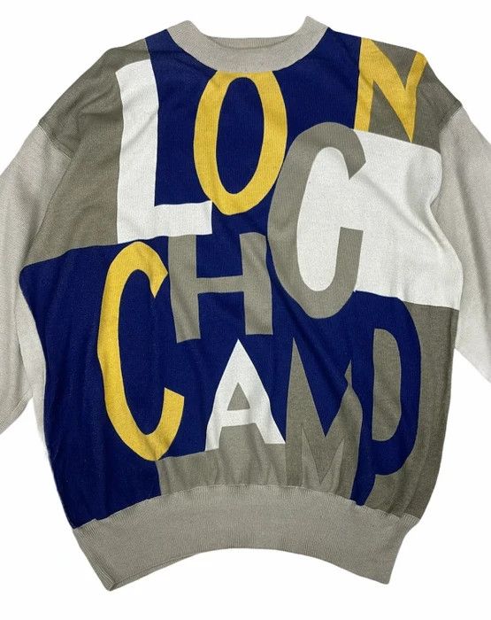 Longchamp Longchamp Spellout Logo Knitwear Size US L / EU 52-54 / 3 - 4 Thumbnail