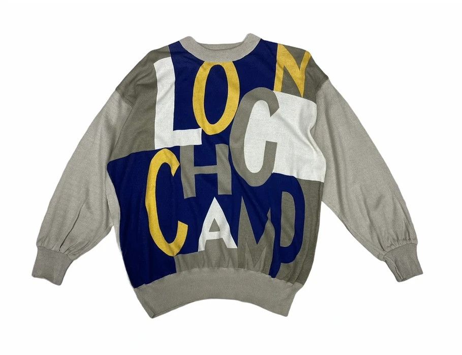 Longchamp Longchamp Spellout Logo Knitwear Size US L / EU 52-54 / 3 - 2 Thumbnail