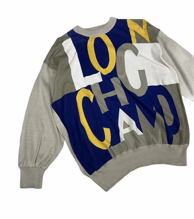 Longchamp Longchamp Spellout Logo Knitwear Size US L / EU 52-54 / 3 - 5 Thumbnail