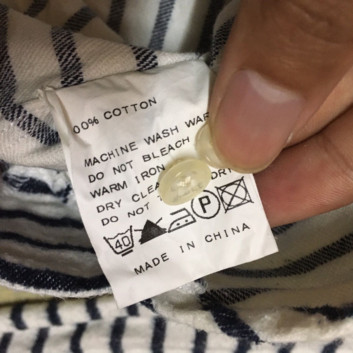 Japanese Brand Japanese Brand Ivory Court Button Up Shirt Size US M / EU 48-50 / 2 - 4 Thumbnail