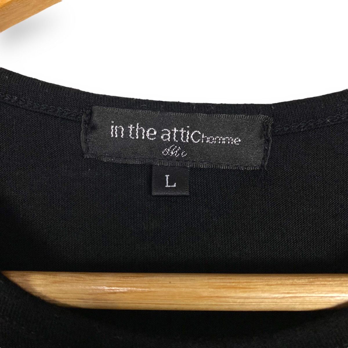 In The Attic × Japanese Brand IN THE ATTIC HOMME POEM T SHIRT Size L / US 10 / IT 46 - 5 Thumbnail