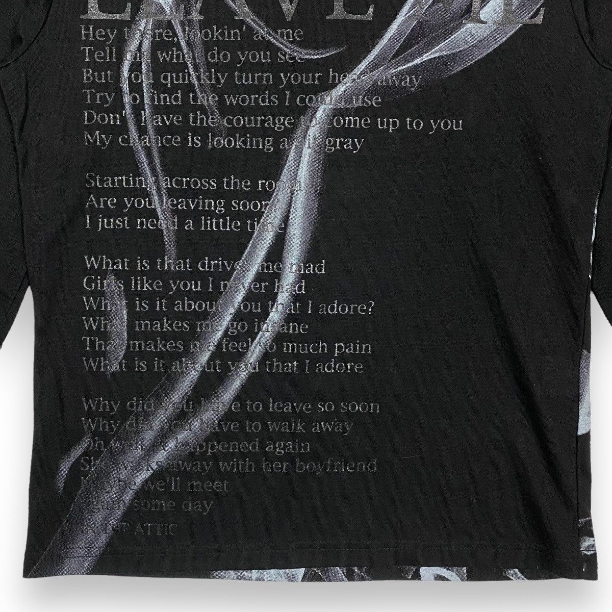 In The Attic × Japanese Brand IN THE ATTIC HOMME POEM T SHIRT Size L / US 10 / IT 46 - 3 Thumbnail