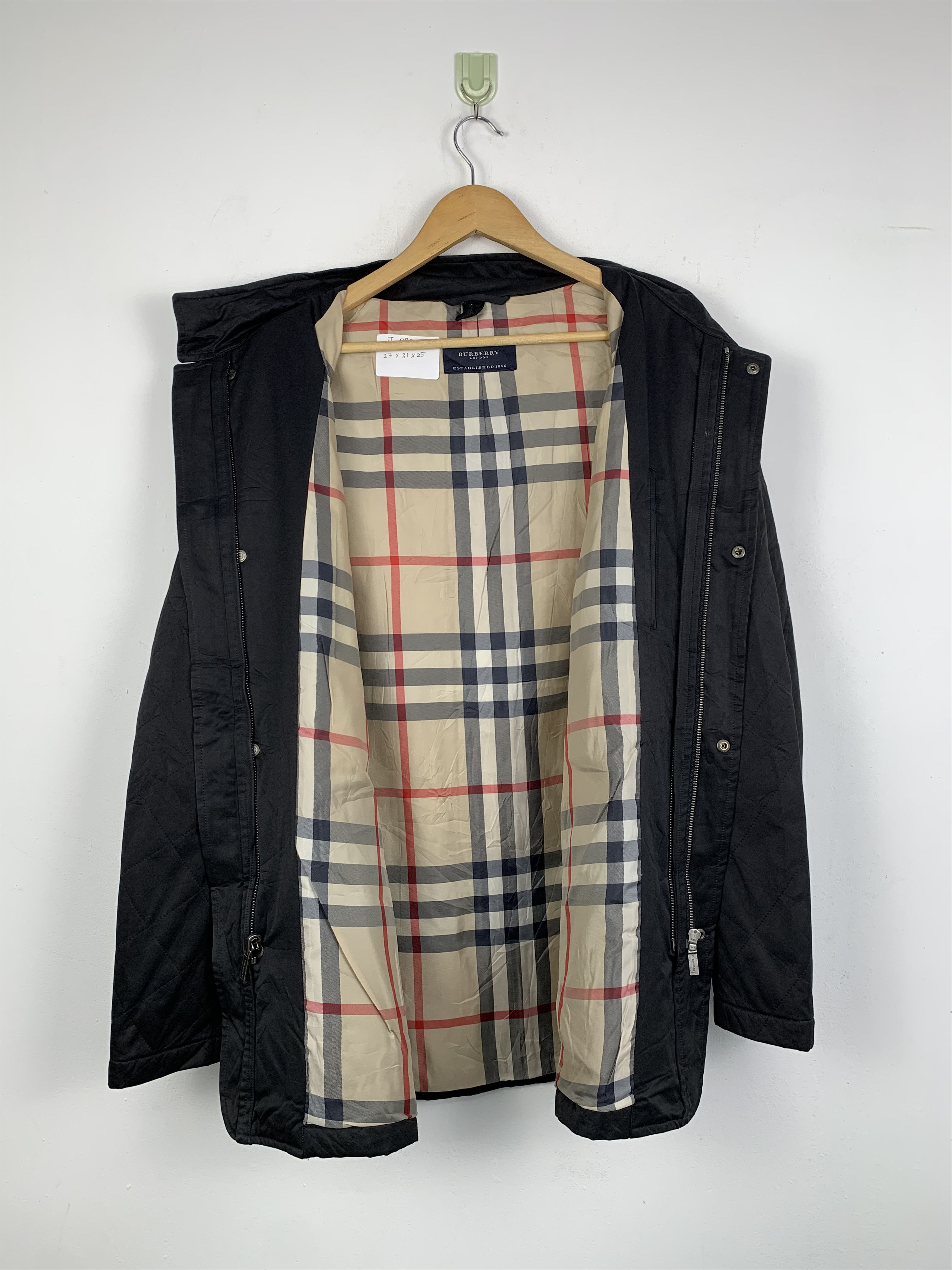 Vintage 2000s Burberry Nova Check Packable Jacket Size M main image 0