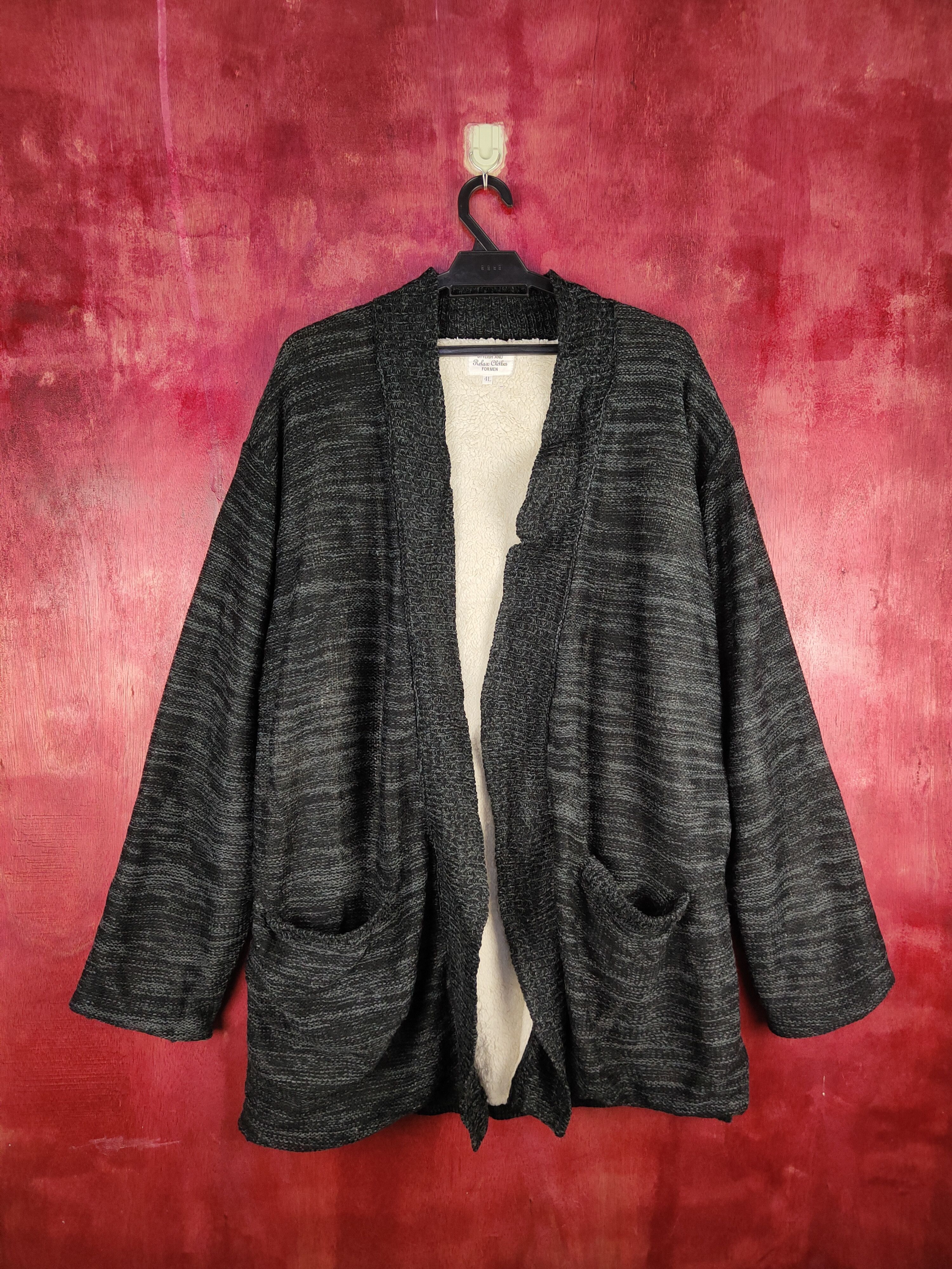 Relax Clothes Black Knitwear Cardigan #223B