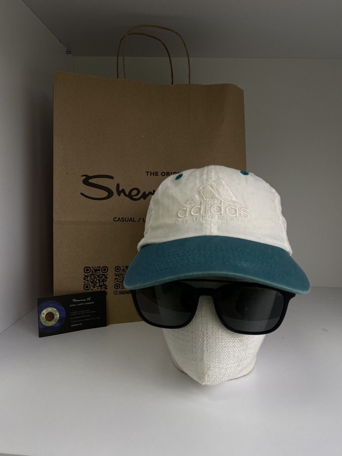 Adidas Vintage Adidas Equipment Cap Hat Size ONE SIZE - 2 Thumbnail