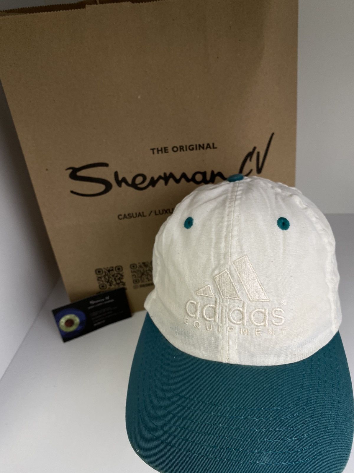 Adidas Vintage Adidas Equipment Cap Hat Size ONE SIZE - 1 Thumbnail