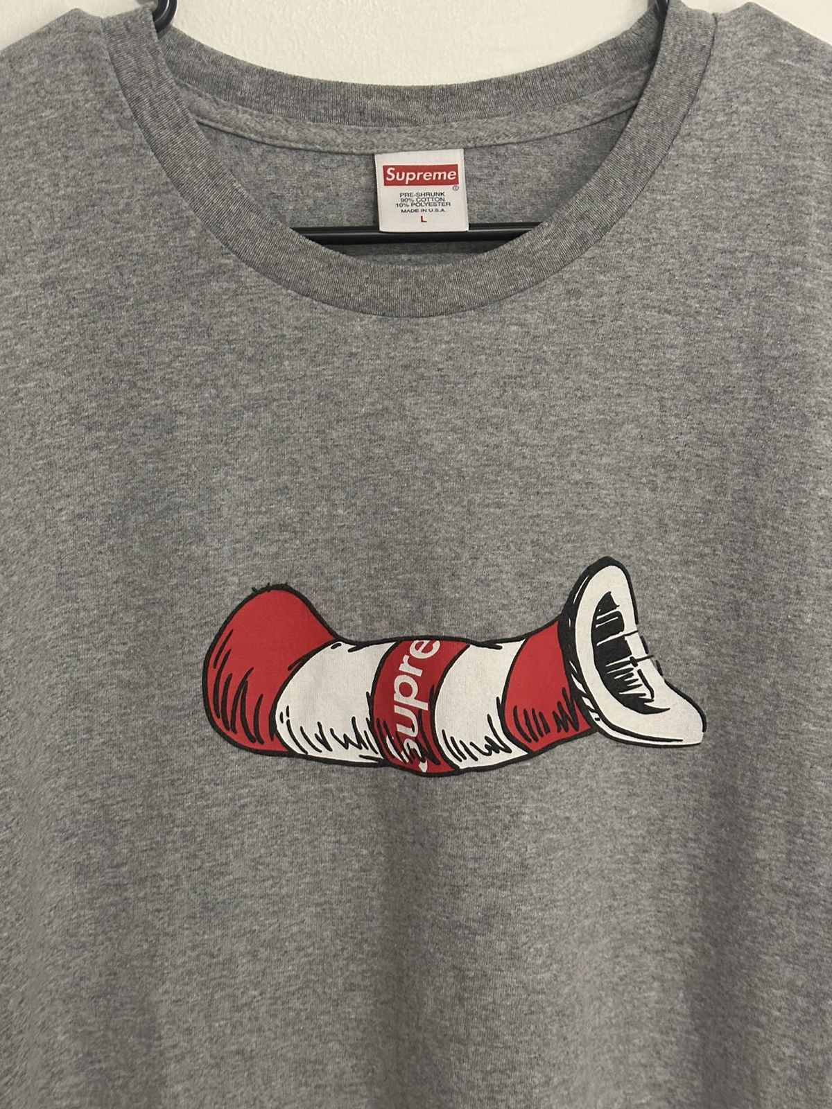 Supreme Supreme Cat In The Hat Tee Size US L / EU 52-54 / 3 - 2 Thumbnail