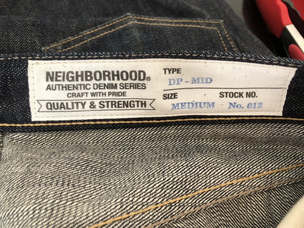 Neighborhood Neighborhood Japan DP-MID Blue Denim Selvedge Jeans Size US 31 - 21 Thumbnail
