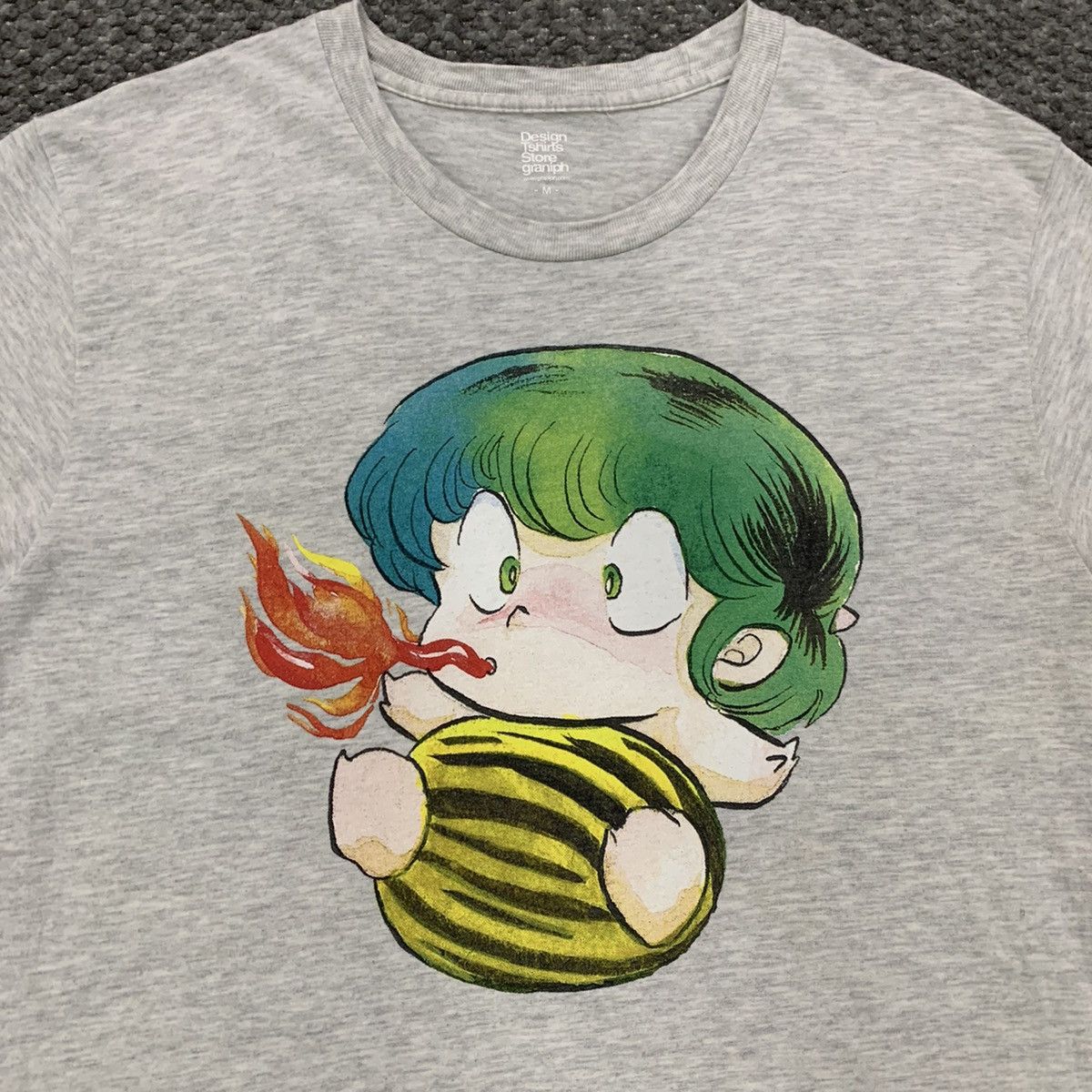 Cartoon Network × Japanese Brand GRANIPH Vintage 90s Fire Mouth Baby Big Logo Painted Tshirt Size US S / EU 44-46 / 1 - 3 Thumbnail