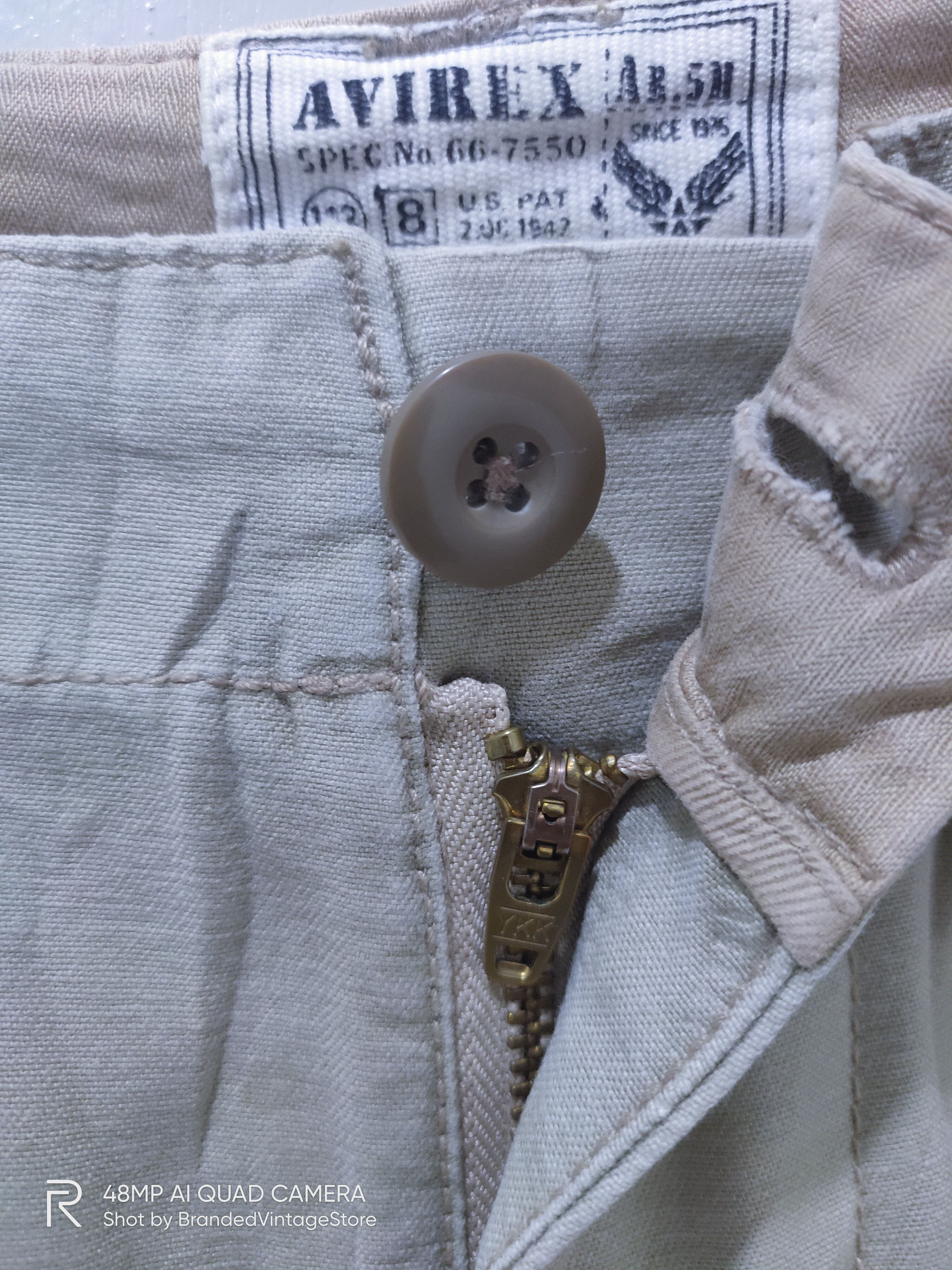 Avirex Rare AVIREX Flight Parachute US Air Force Cargo Monkey Pant Size US 33 - 15 Thumbnail