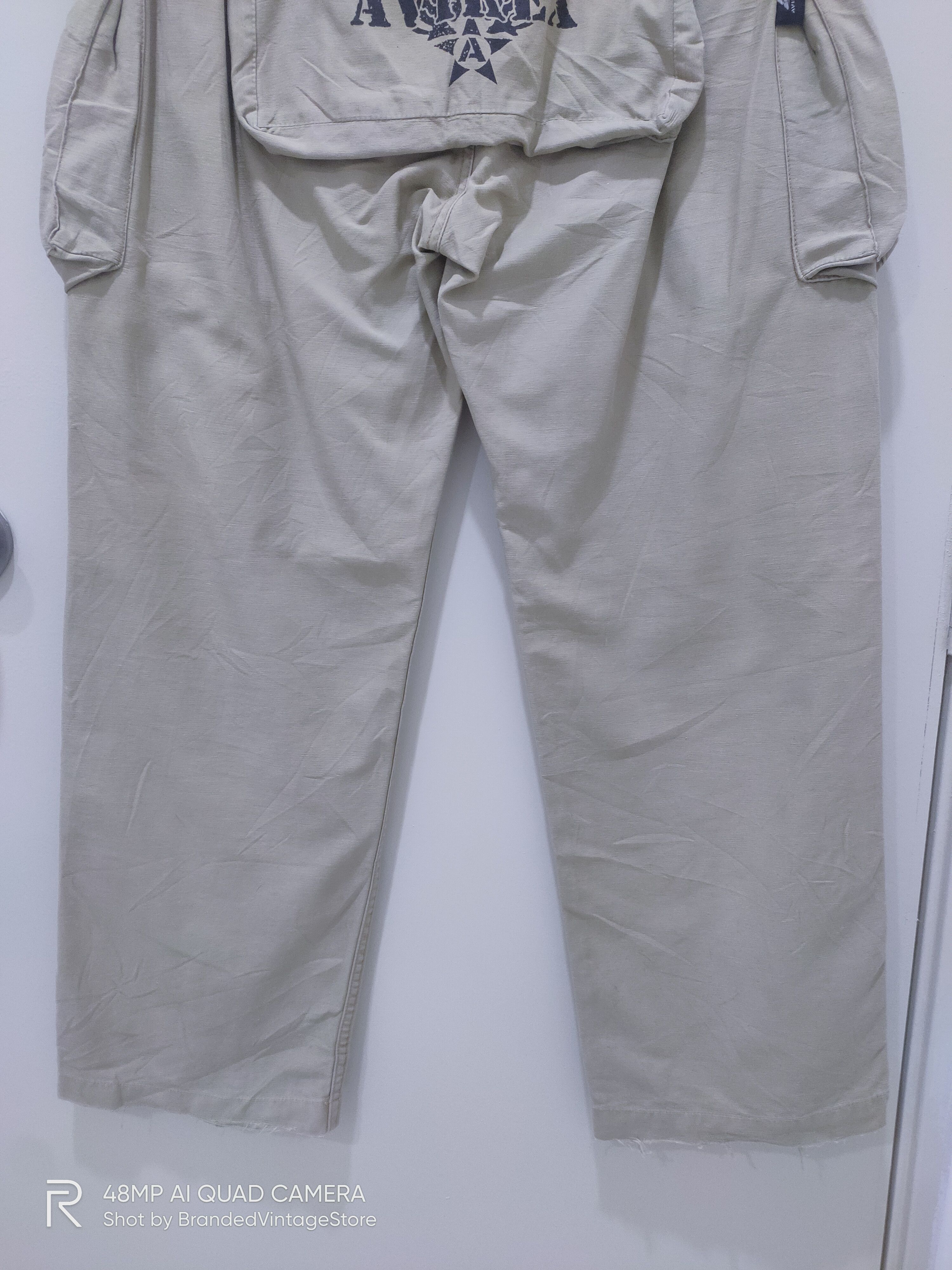 Avirex Rare AVIREX Flight Parachute US Air Force Cargo Monkey Pant Size US 33 - 10 Thumbnail
