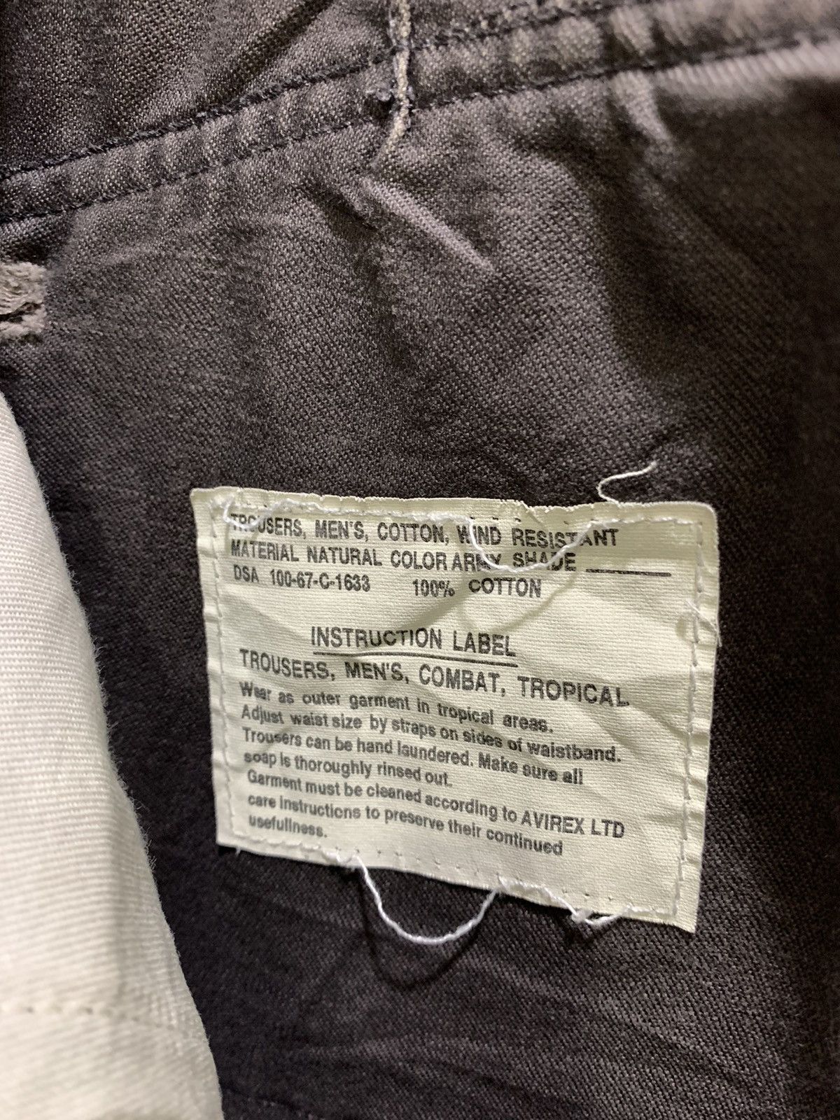 Avirex × Japanese Brand AVIREX Airforce Parachut Flight Multipocket Baggy CargoPant Size US 33 - 19 Thumbnail