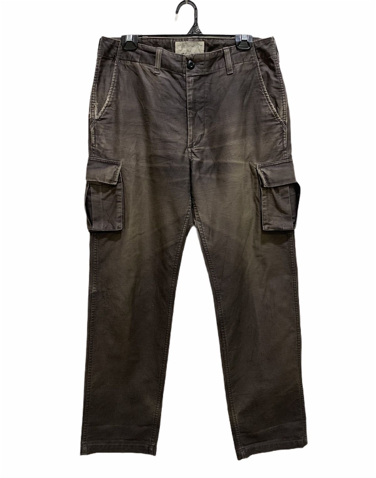 Avirex × Japanese Brand AVIREX Airforce Parachut Flight Multipocket Baggy CargoPant Size US 33 - 1 Thumbnail