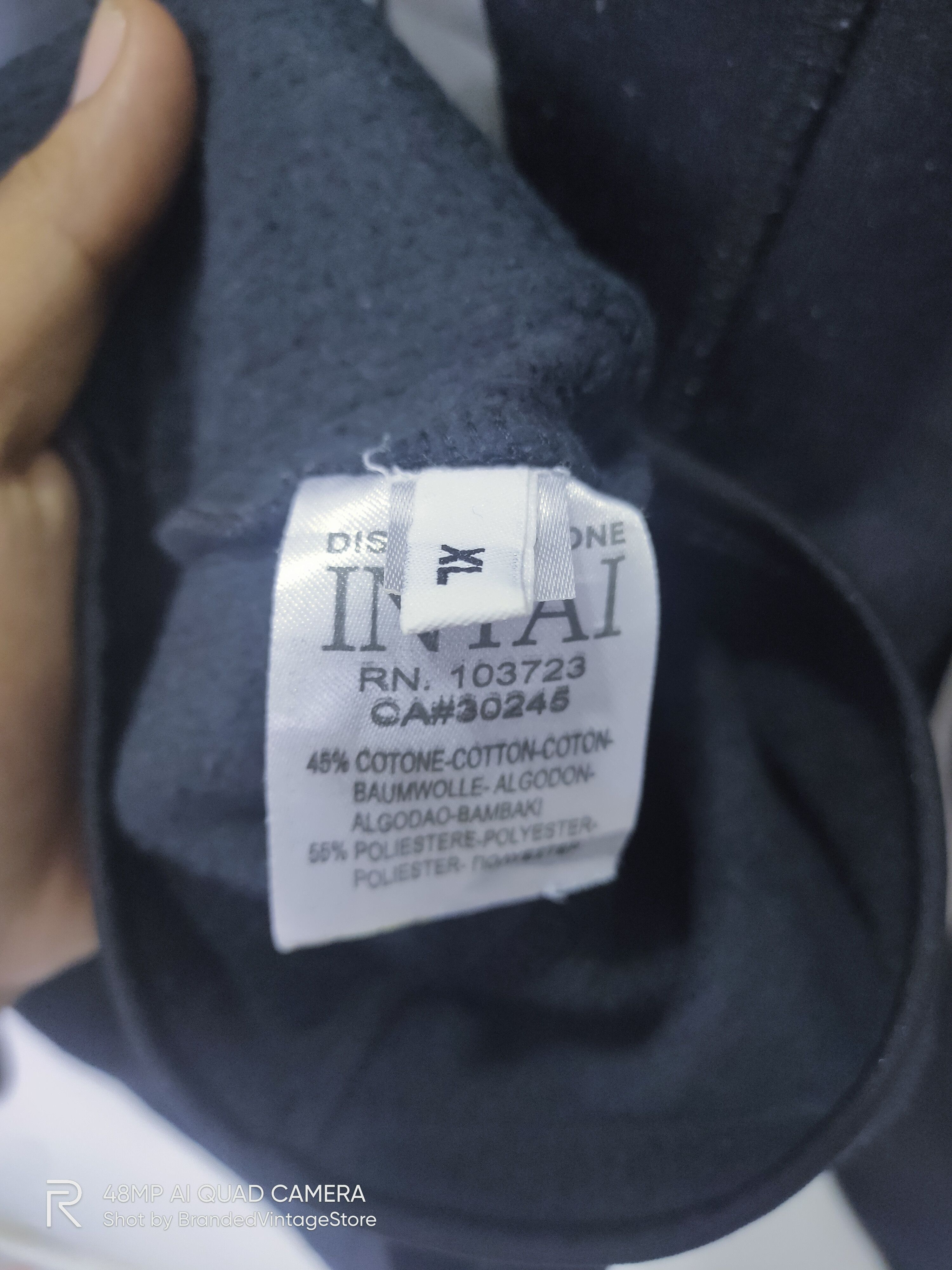 Emporio Armani × Gear for Sports × Japanese Brand EMPORIO ARMANI EA7 SlimFit Thigh Zip Diver Biker Sweatshirt Size US L / EU 52-54 / 3 - 14 Thumbnail