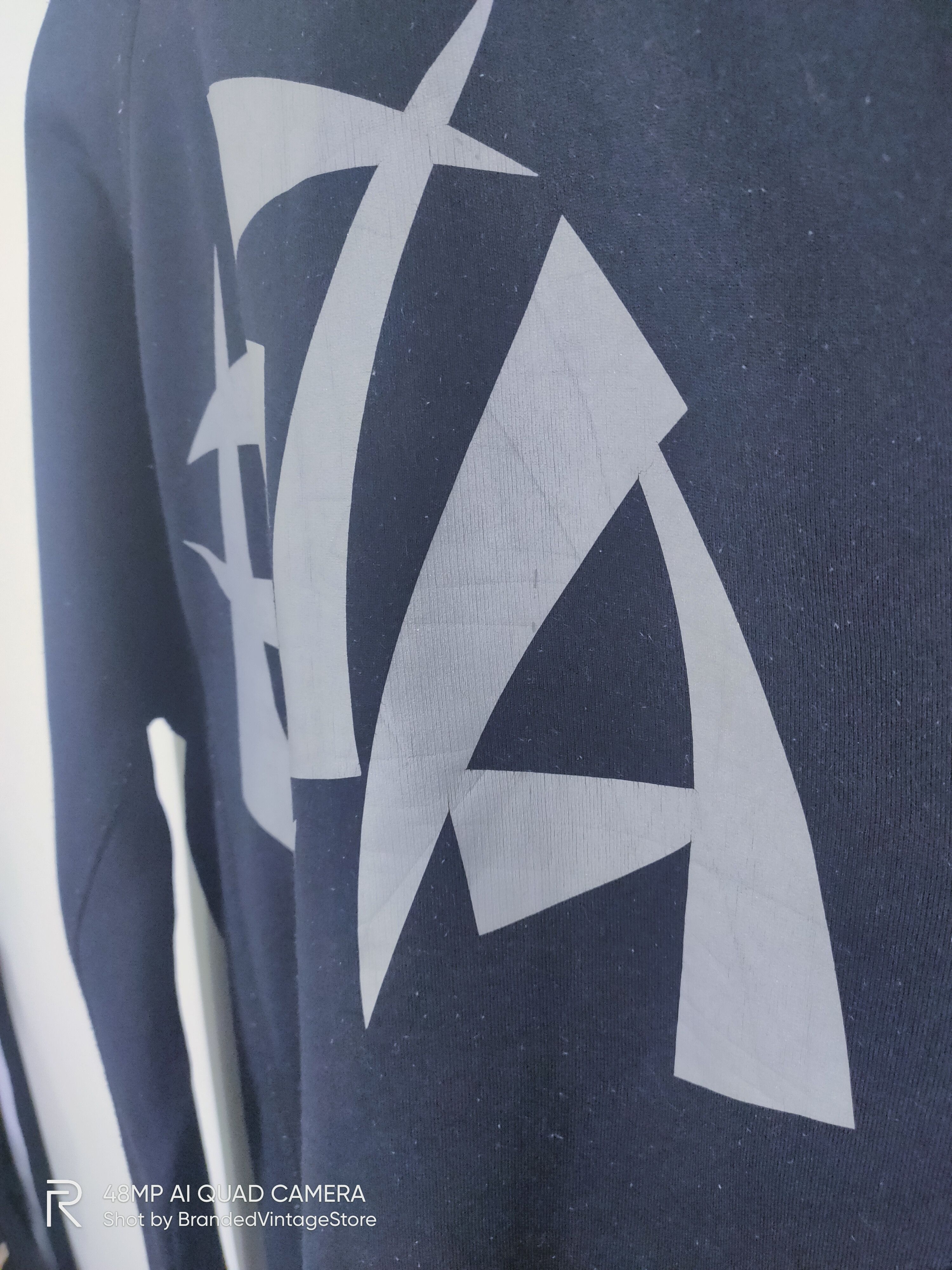 Emporio Armani × Gear for Sports × Japanese Brand EMPORIO ARMANI EA7 SlimFit Thigh Zip Diver Biker Sweatshirt Size US L / EU 52-54 / 3 - 7 Thumbnail