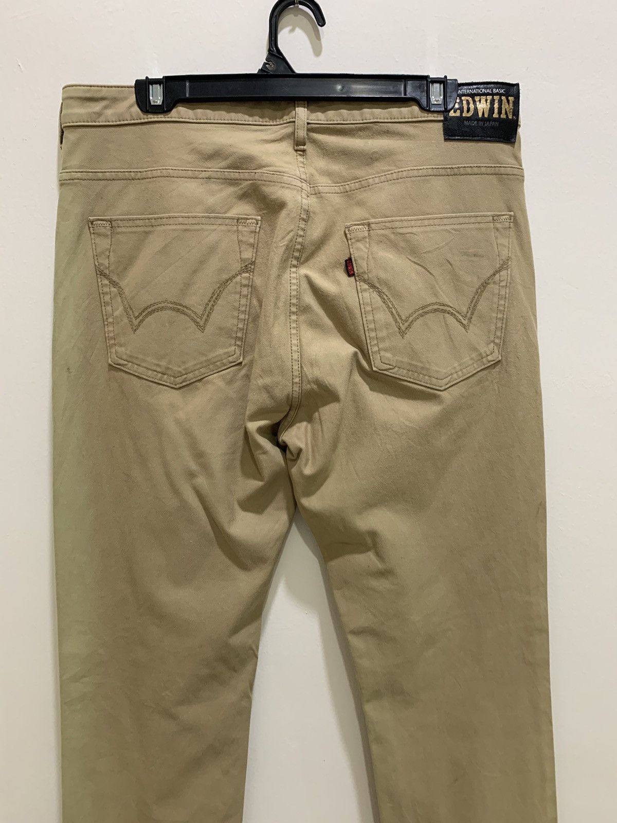 Edwin × Japanese Brand EDWIN ER403 Vintage Straight Cut Streetwear Denim Jean Pant Size US 34 / EU 50 - 10 Thumbnail