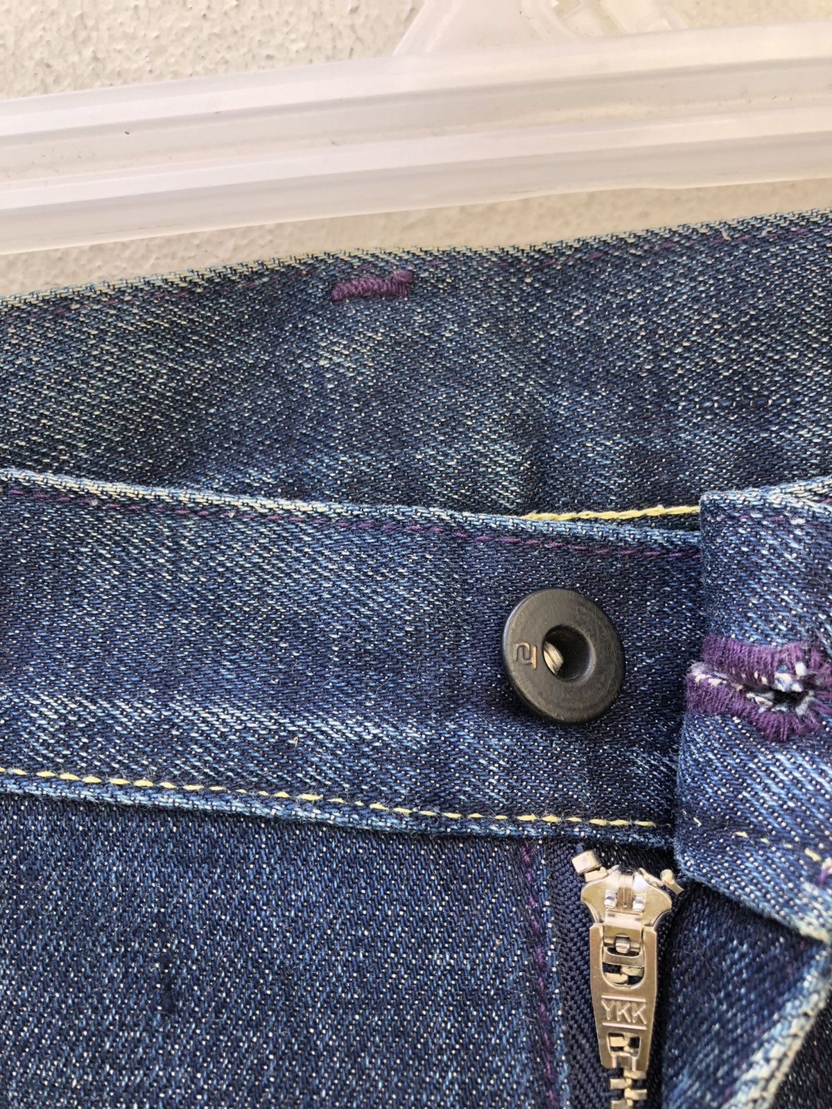 Neighborhood × Vintage RARE!! Vintage Neighborhood Japan Rips Denim Patchwork Jeans Size US 32 / EU 48 - 7 Thumbnail