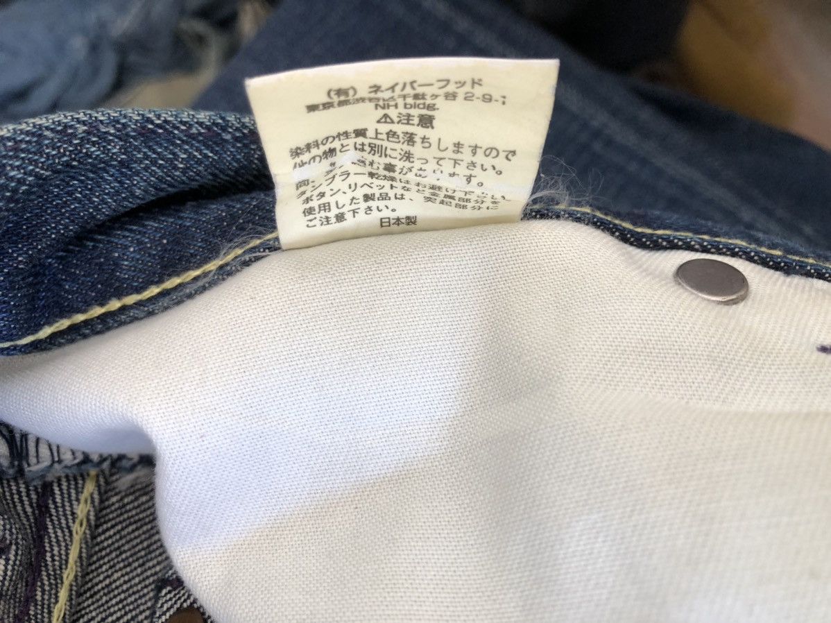 Neighborhood × Vintage RARE!! Vintage Neighborhood Japan Rips Denim Patchwork Jeans Size US 32 / EU 48 - 25 Thumbnail