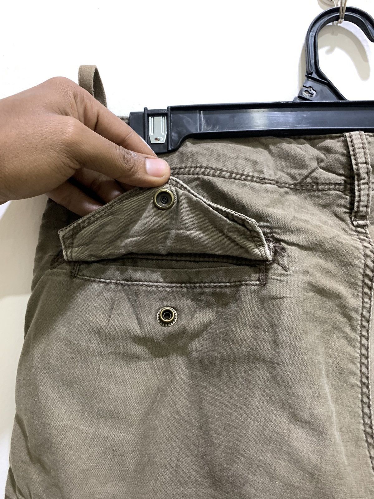 Japanese Brand × Seditionaries BACK NUMBER Rare DoubleKnee Multipocket Tactical Cargo Pant Size US 31 - 12 Thumbnail