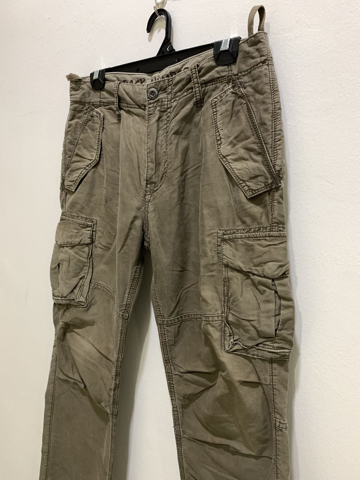 Japanese Brand × Seditionaries BACK NUMBER Rare DoubleKnee Multipocket Tactical Cargo Pant Size US 31 - 7 Thumbnail