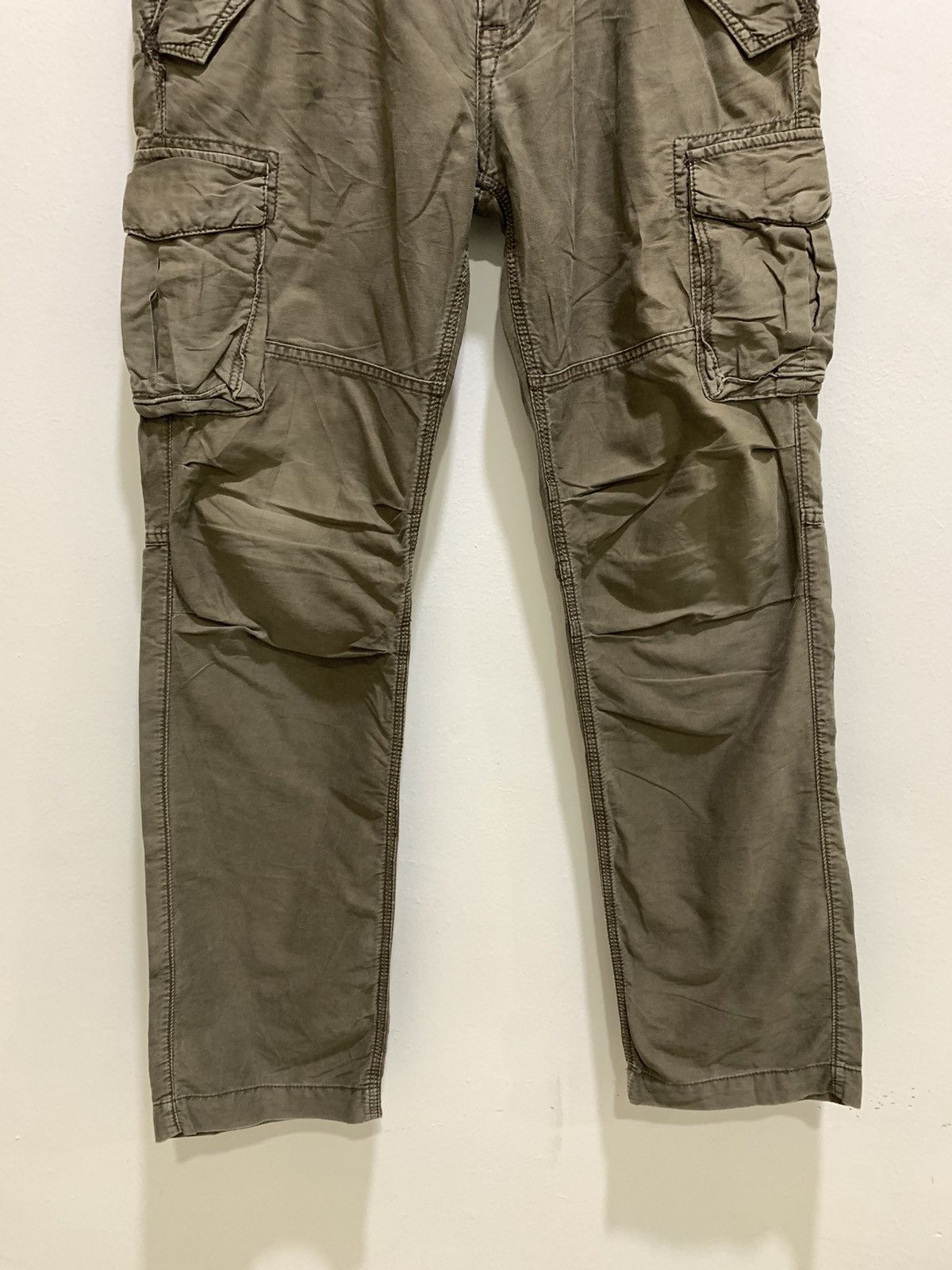 Japanese Brand × Seditionaries BACK NUMBER Rare DoubleKnee Multipocket Tactical Cargo Pant Size US 31 - 5 Thumbnail