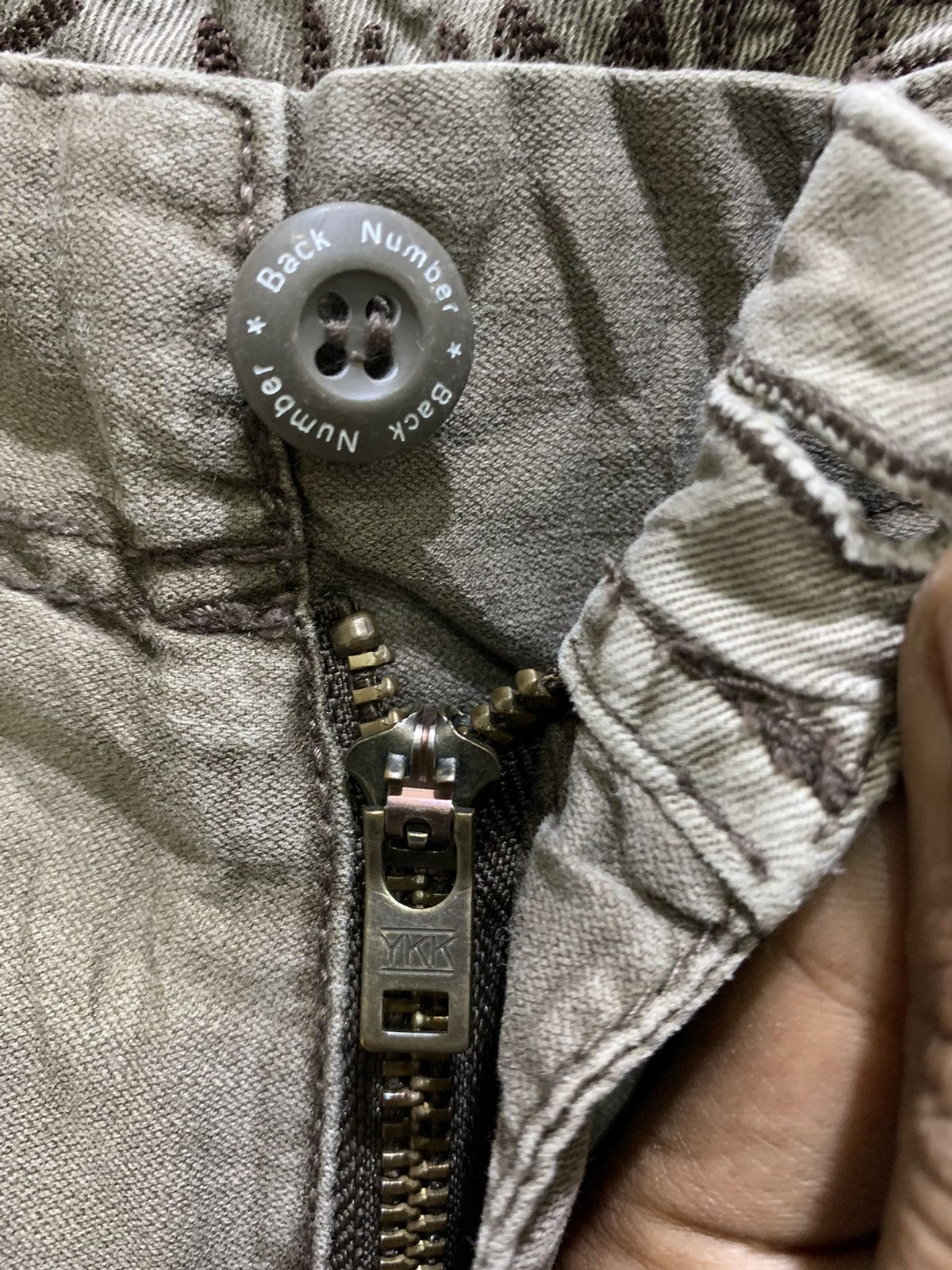 Japanese Brand × Seditionaries BACK NUMBER Rare DoubleKnee Multipocket Tactical Cargo Pant Size US 31 - 13 Thumbnail