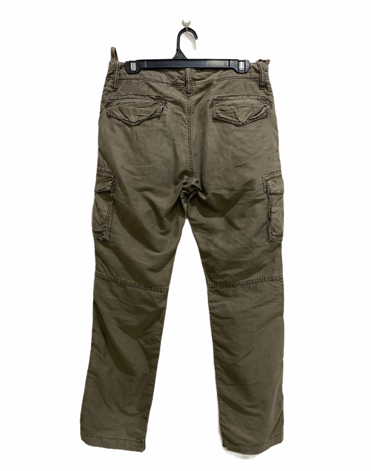 Japanese Brand × Seditionaries BACK NUMBER Rare DoubleKnee Multipocket Tactical Cargo Pant Size US 31 - 2 Thumbnail