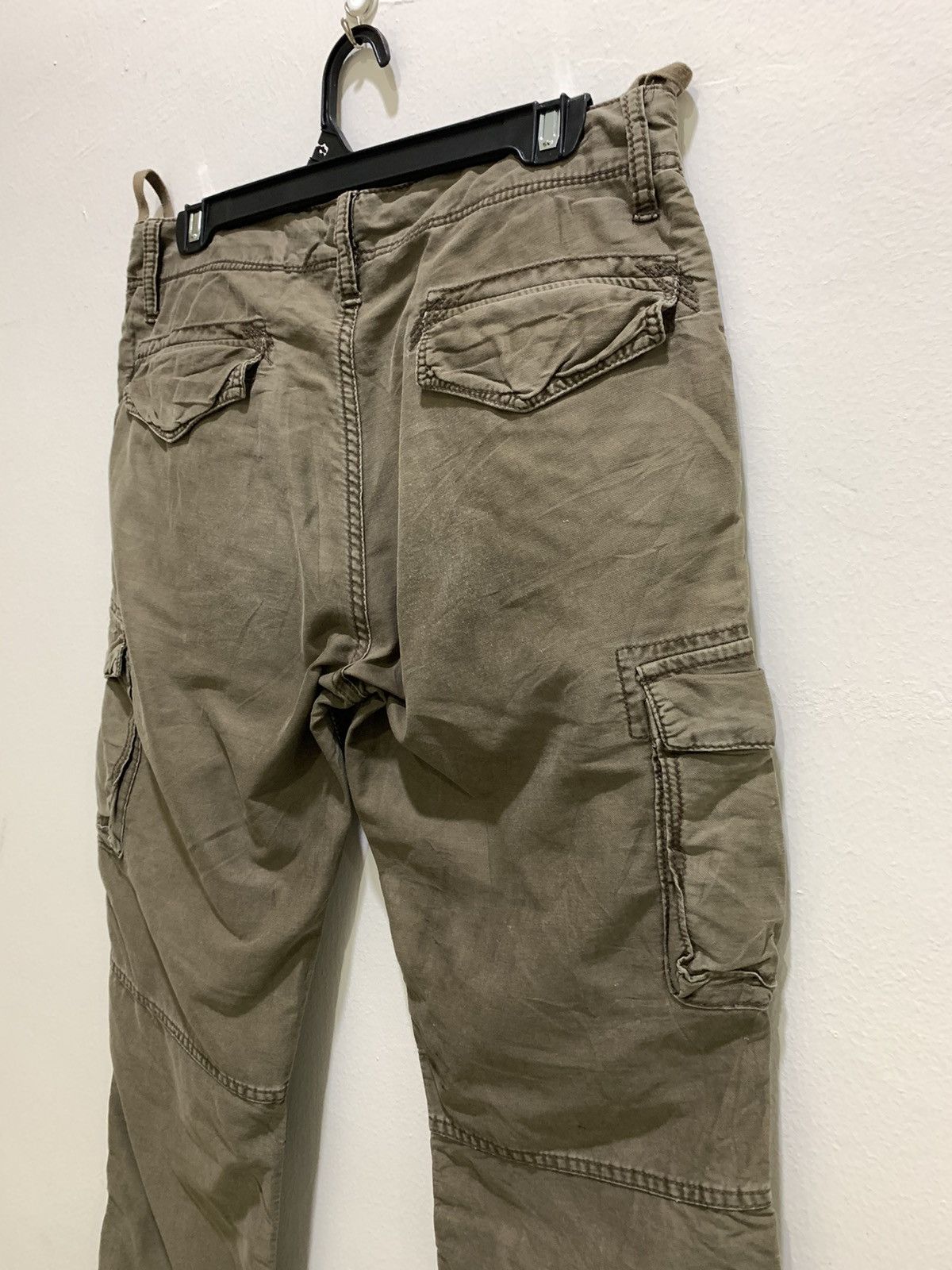 Japanese Brand × Seditionaries BACK NUMBER Rare DoubleKnee Multipocket Tactical Cargo Pant Size US 31 - 11 Thumbnail