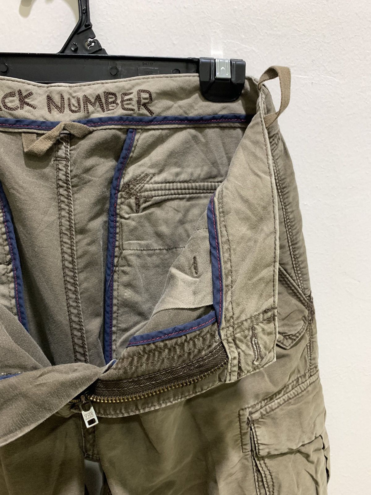 Japanese Brand × Seditionaries BACK NUMBER Rare DoubleKnee Multipocket Tactical Cargo Pant Size US 31 - 16 Thumbnail
