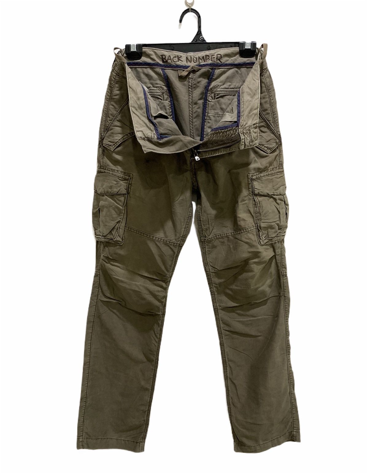 Japanese Brand × Seditionaries BACK NUMBER Rare DoubleKnee Multipocket Tactical Cargo Pant Size US 31 - 3 Thumbnail