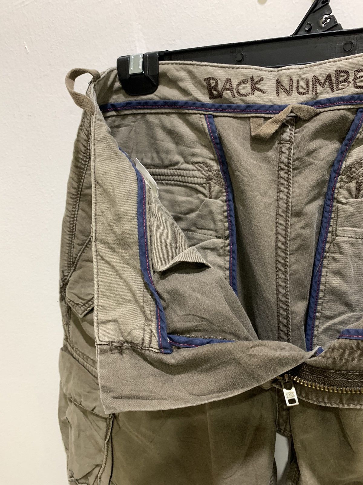 Japanese Brand × Seditionaries BACK NUMBER Rare DoubleKnee Multipocket Tactical Cargo Pant Size US 31 - 15 Thumbnail