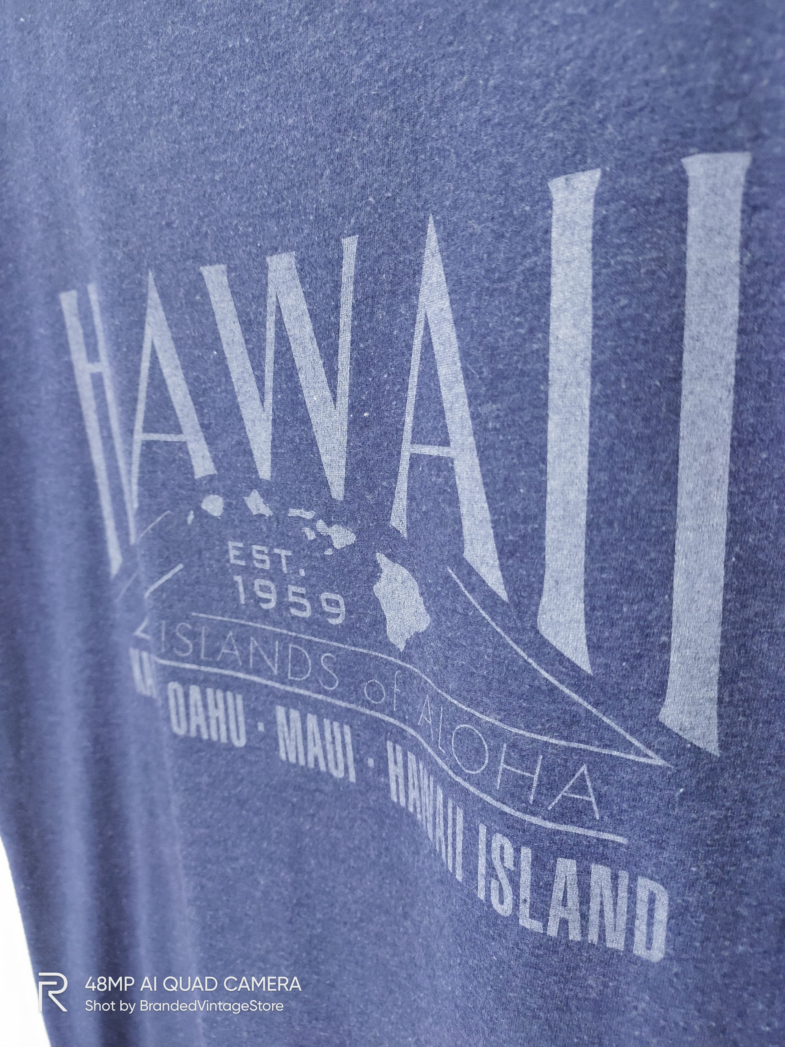 Other Vintage 50s HAWAII Island of Aloha Kauai Oahu Maui Art Tee Size US L / EU 52-54 / 3 - 3 Thumbnail