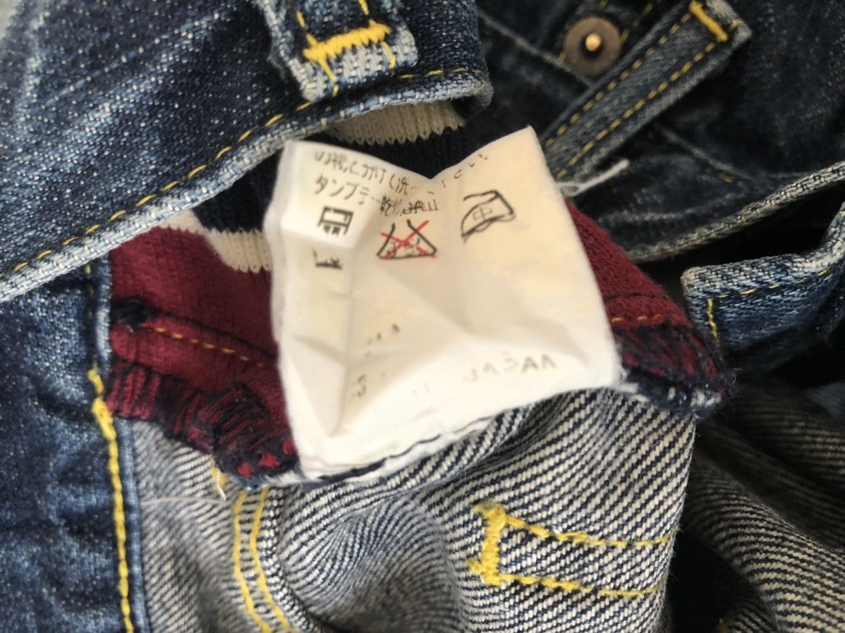 Swagger × Vintage Vintage Swagger Japan Side Striped Denim Hybrid Jeans Size US 32 / EU 48 - 25 Thumbnail