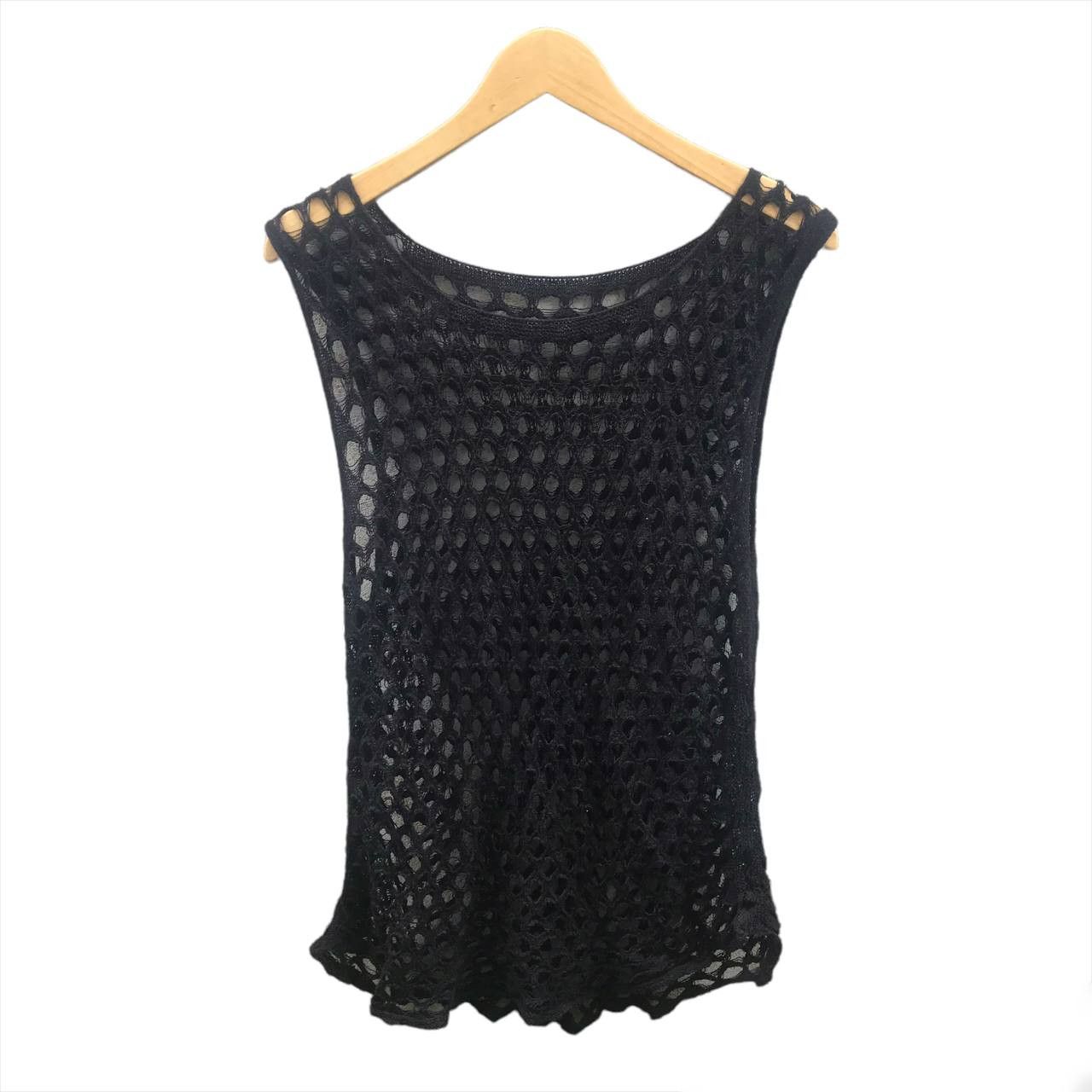 20471120 × Beauty Beast × Japanese Brand Japanese Brand Unknow Grunge Open Knitted Top Size US M / EU 48-50 / 2 - 1 Thumbnail