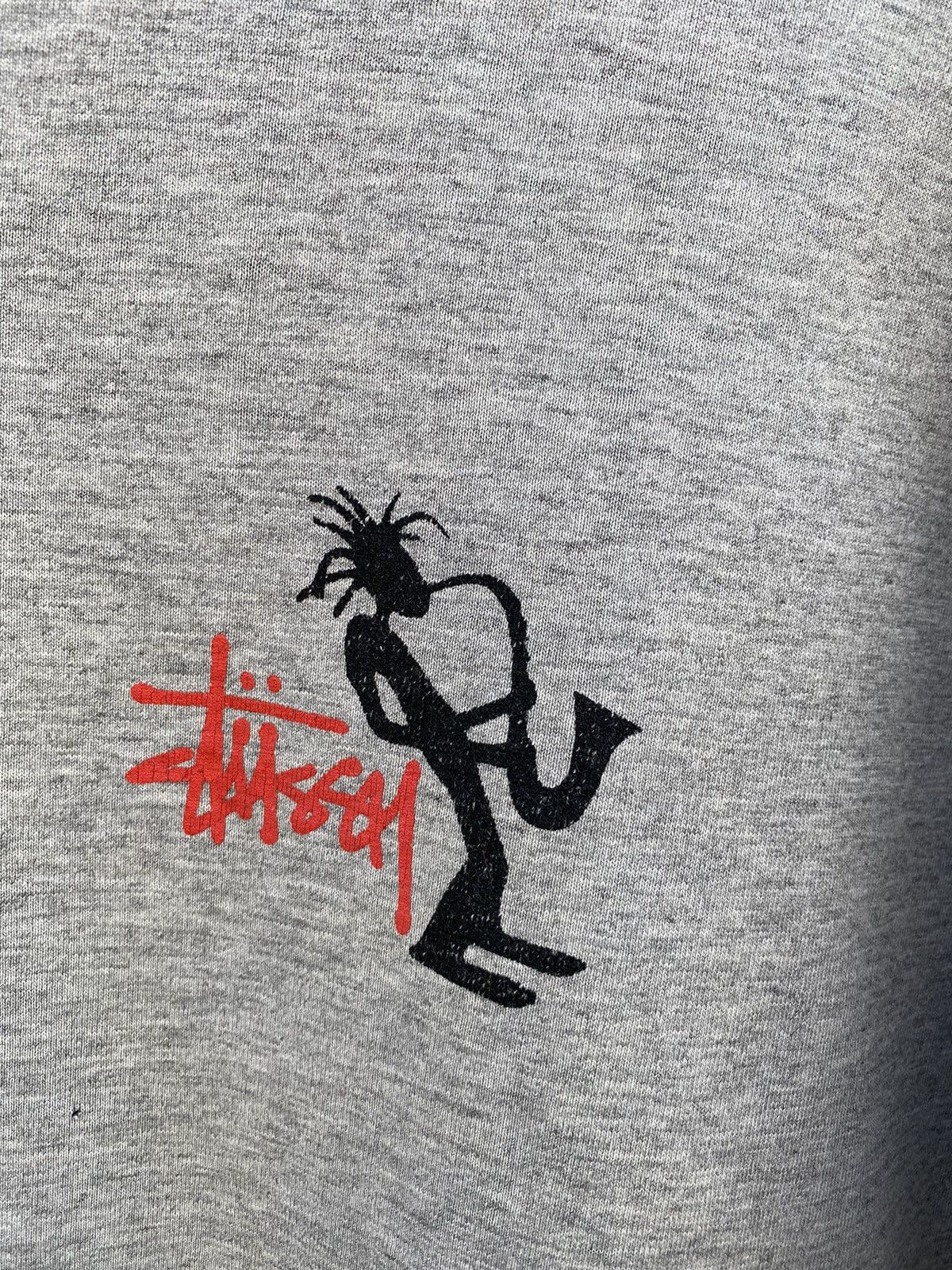 Stussy 💥RARE💥Vintage OG 80s - 90s “STUSSY SEXOPHONE” Distress Tee Size US XL / EU 56 / 4 - 5 Thumbnail
