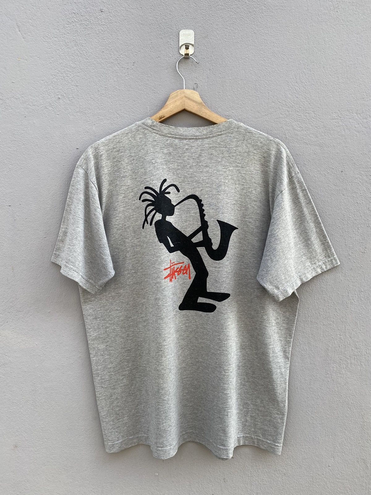 【OLD STUSSY】Stussy Motocross Rider Tee 90s 00s Rare Vintage Men's STUSSY Big Logo Choppers