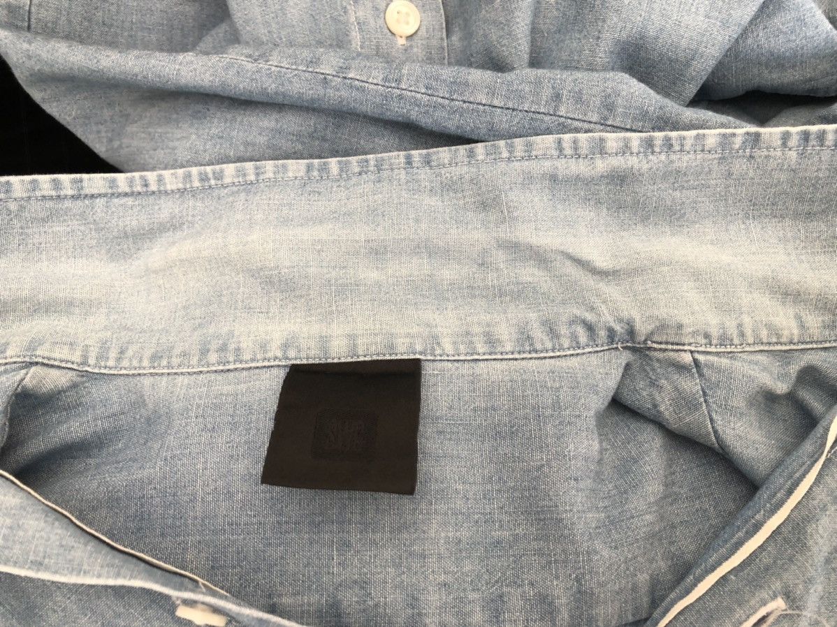Swagger Vintage Swagger Selvedge Chambray Prison Shirt Size US M / EU 48-50 / 2 - 15 Thumbnail