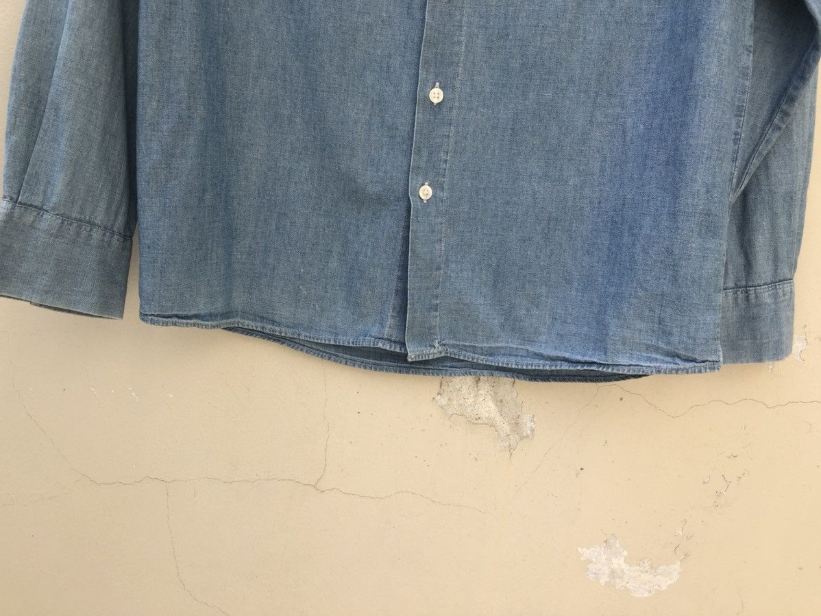 Swagger Vintage Swagger Selvedge Chambray Prison Shirt Size US M / EU 48-50 / 2 - 14 Thumbnail