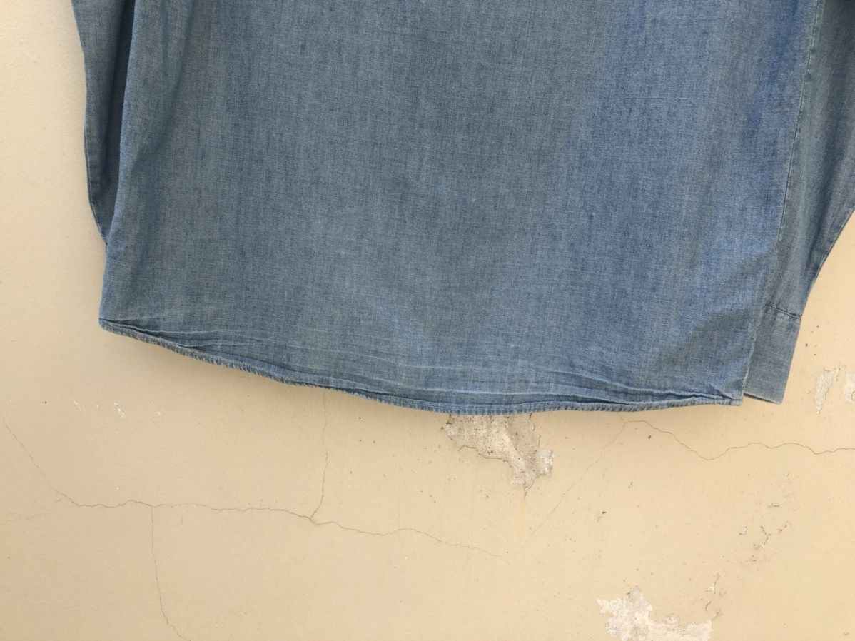 Swagger Vintage Swagger Selvedge Chambray Prison Shirt Size US M / EU 48-50 / 2 - 4 Thumbnail