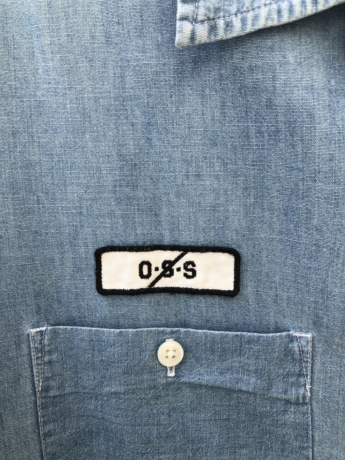 Swagger Vintage Swagger Selvedge Chambray Prison Shirt Size US M / EU 48-50 / 2 - 11 Thumbnail