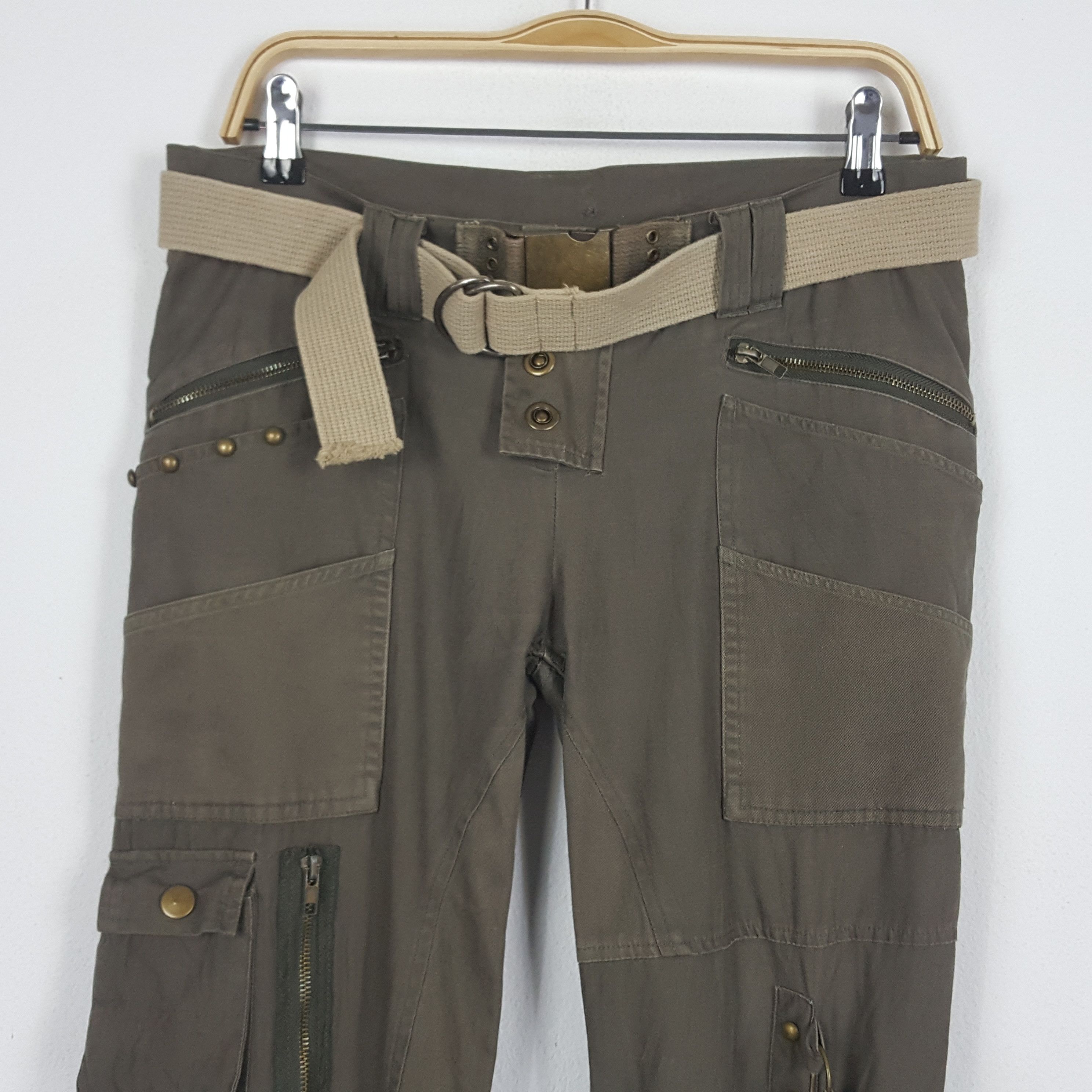 Japanese Brand × Vintage Vintage Japanese Brand Tactical Cargo Streetwear Pants Size US 33 - 2 Thumbnail