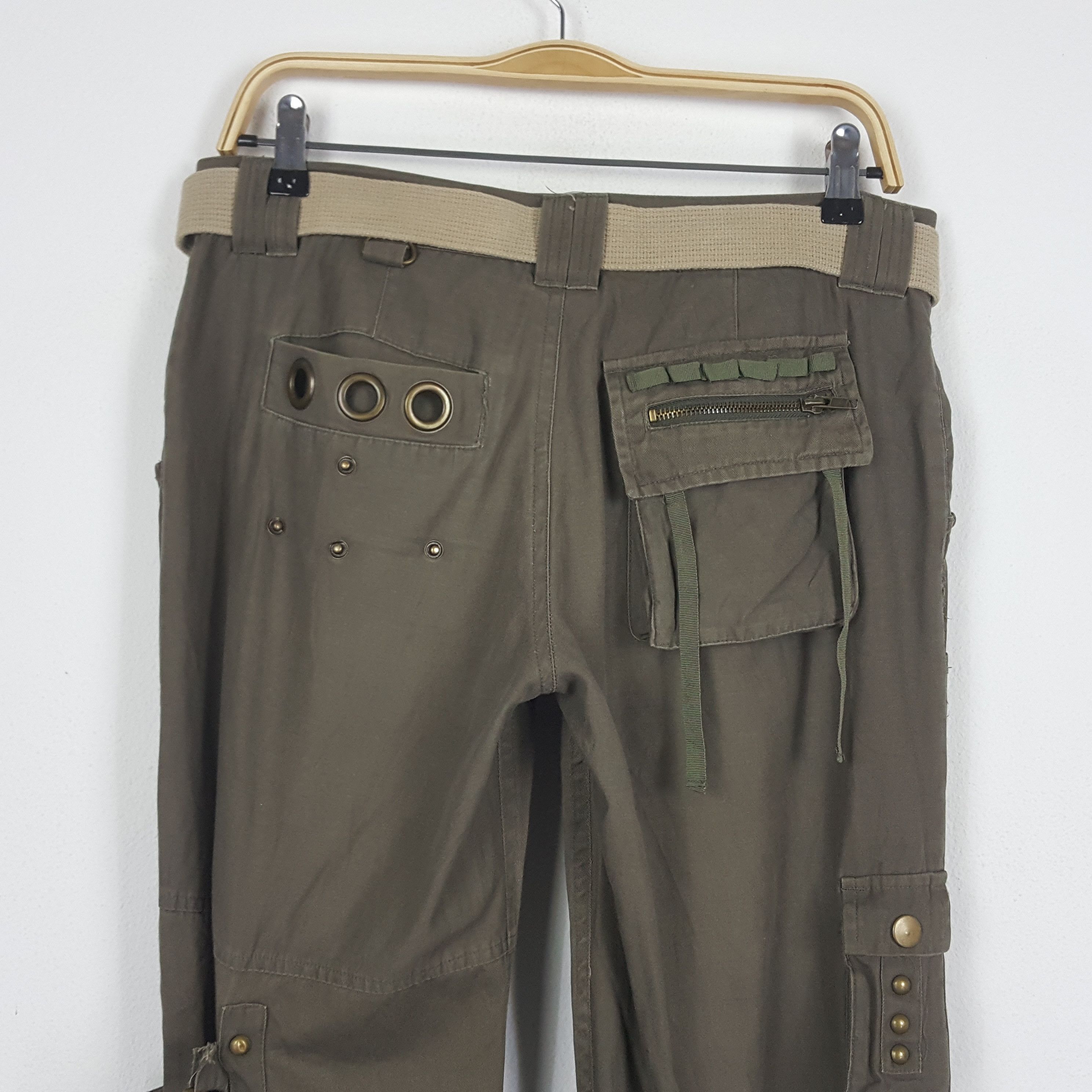 Japanese Brand × Vintage Vintage Japanese Brand Tactical Cargo Streetwear Pants Size US 33 - 6 Thumbnail