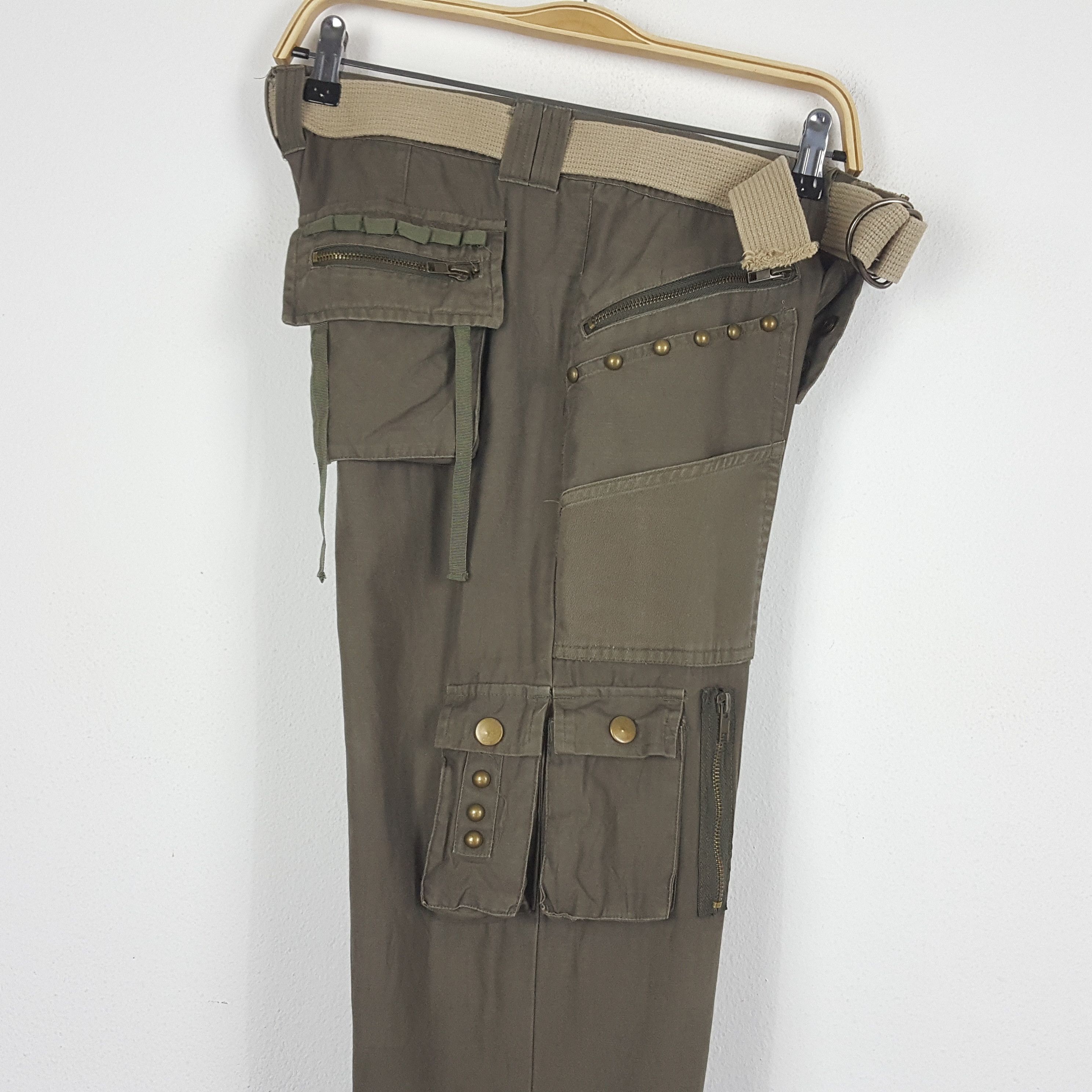 Japanese Brand × Vintage Vintage Japanese Brand Tactical Cargo Streetwear Pants Size US 33 - 13 Thumbnail