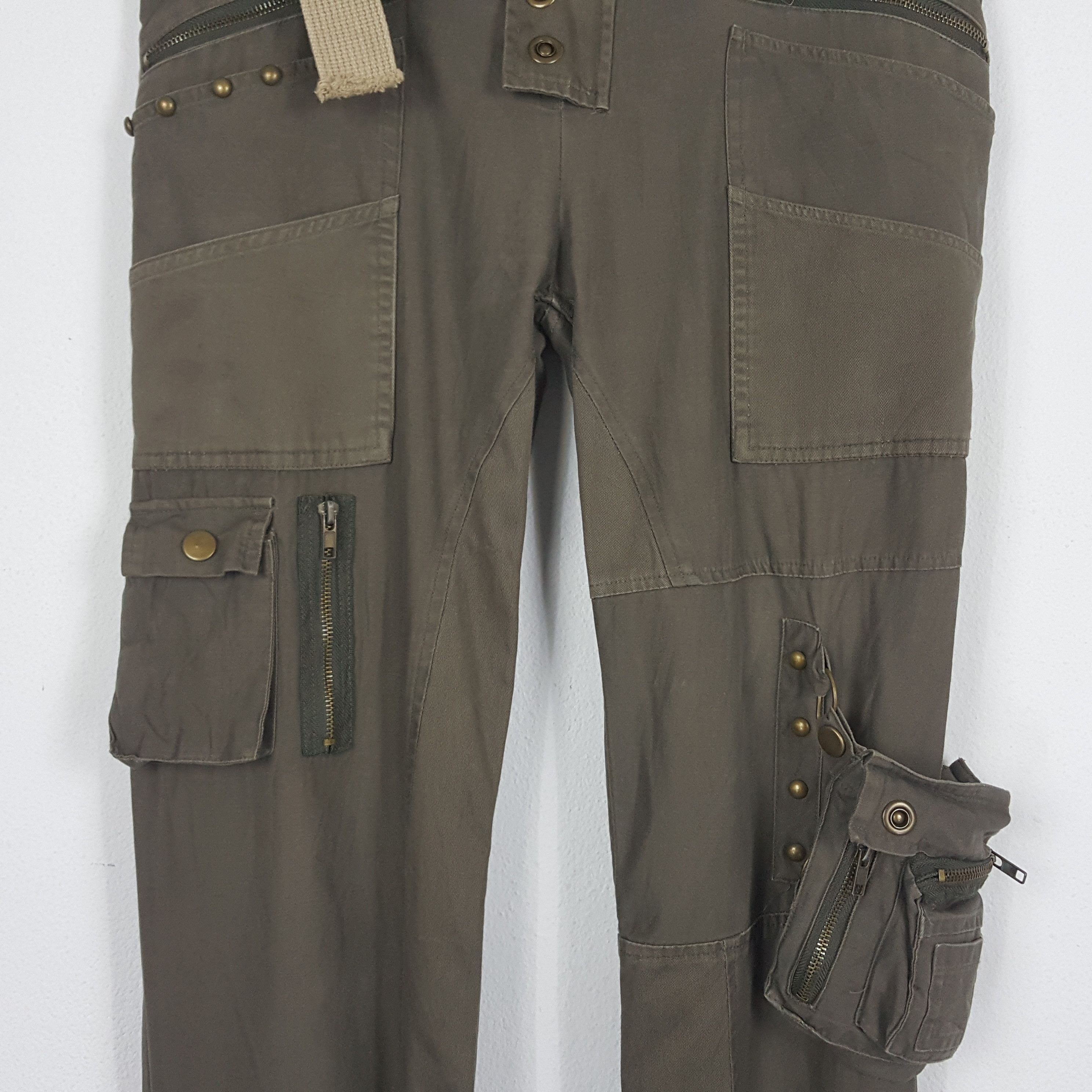 Japanese Brand × Vintage Vintage Japanese Brand Tactical Cargo Streetwear Pants Size US 33 - 3 Thumbnail