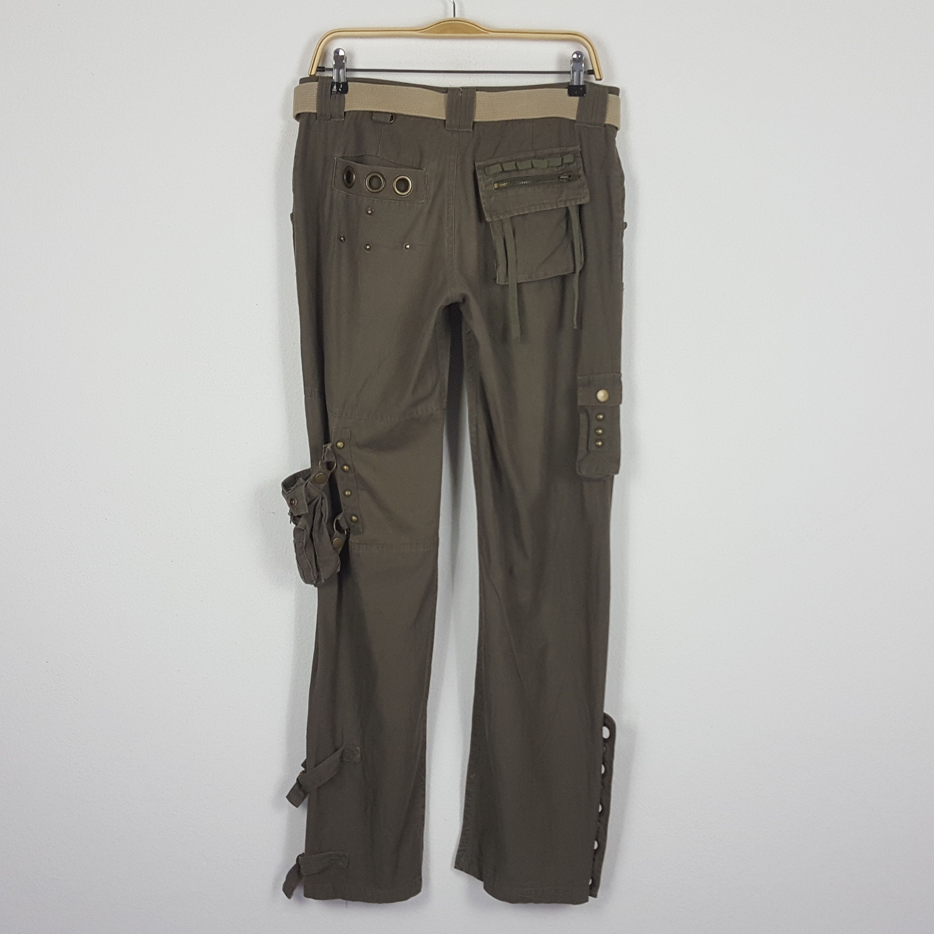 Japanese Brand × Vintage Vintage Japanese Brand Tactical Cargo Streetwear Pants Size US 33 - 5 Thumbnail