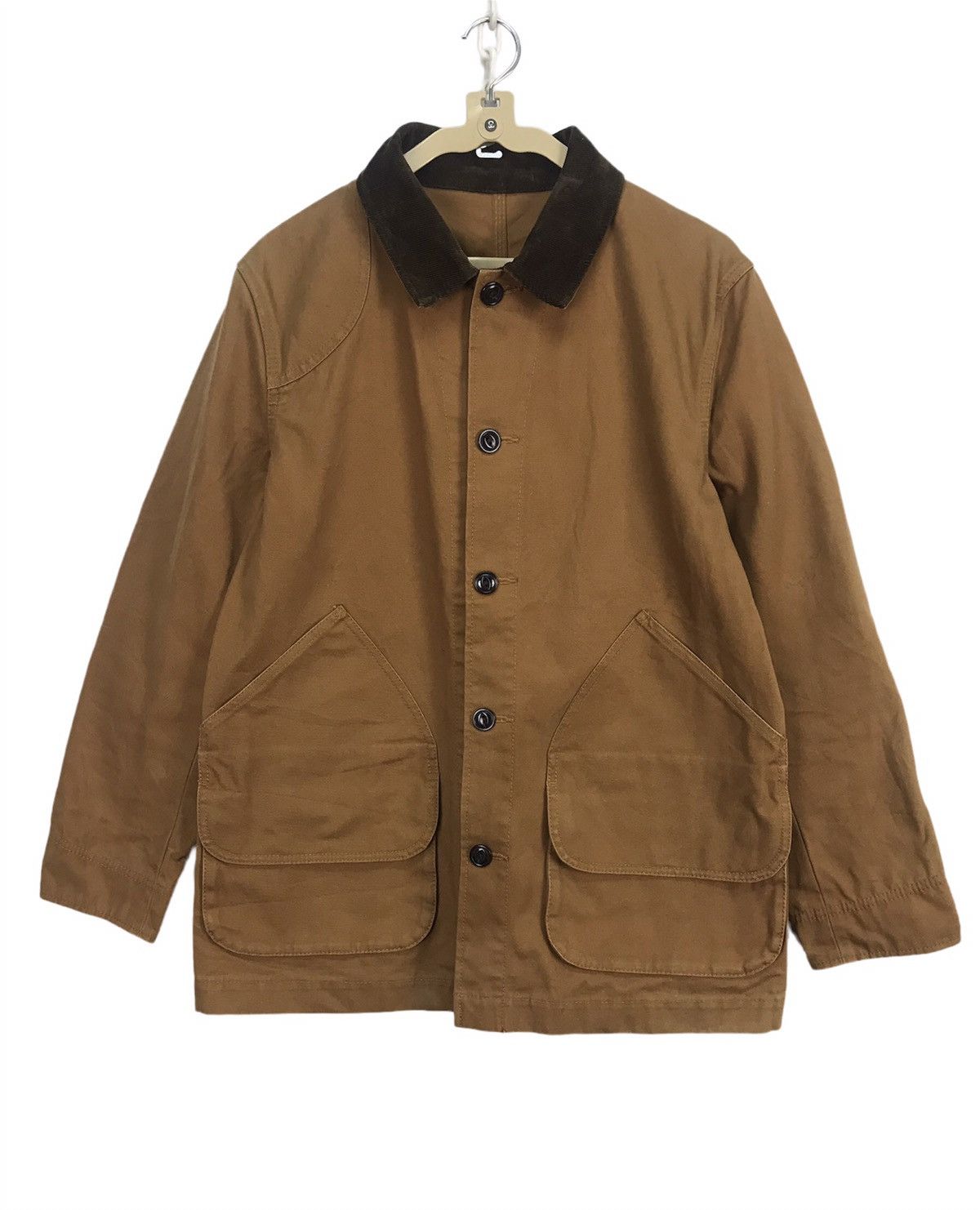 image of United Arrows x Workers Green Label Relaxing Workers Jacket By United Arrow in Brown (Size Medium)